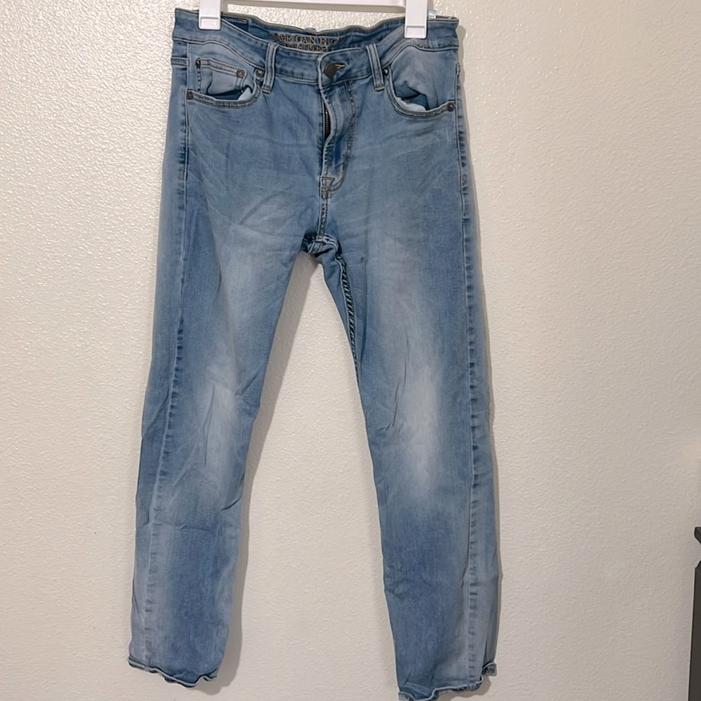 American Eagle stretch straight leg jeans